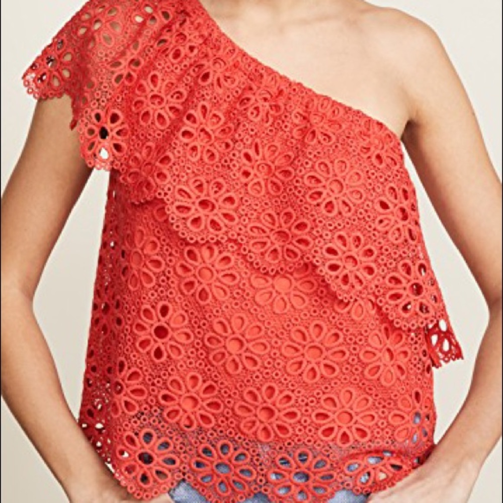 BB Dakota one shoulder top size XS